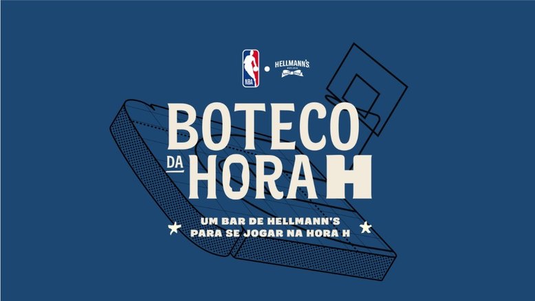 Hellmann’s cria Boteco da Hora H para os playoffs da NBA em série de eventos exclusivos
