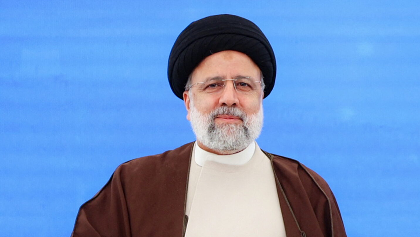 O presidente iraniano, Ebrahim Raisi