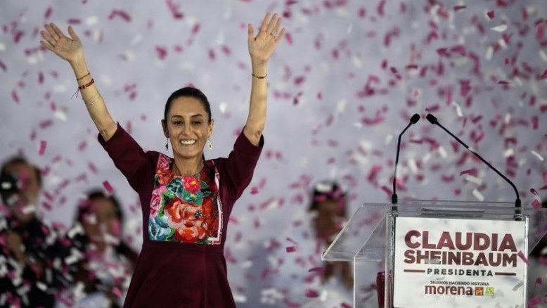 Candidata da esquerda é eleita presidente do México, diz boca de urna
