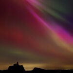 Fotos: auroras boreais são registradas em vários países após tempestade solar