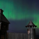 Fotos: auroras boreais são registradas em vários países após tempestade solar