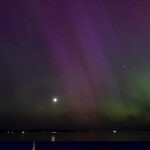 Fotos: auroras boreais são registradas em vários países após tempestade solar