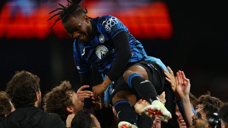Atalanta desbanca favorito Bayer e conquista a Liga Europa com hat-trick de Lookman