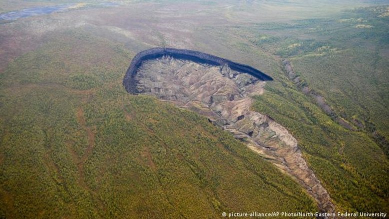 "Porta do inferno" na Sibéria cresce em ritmo assustador