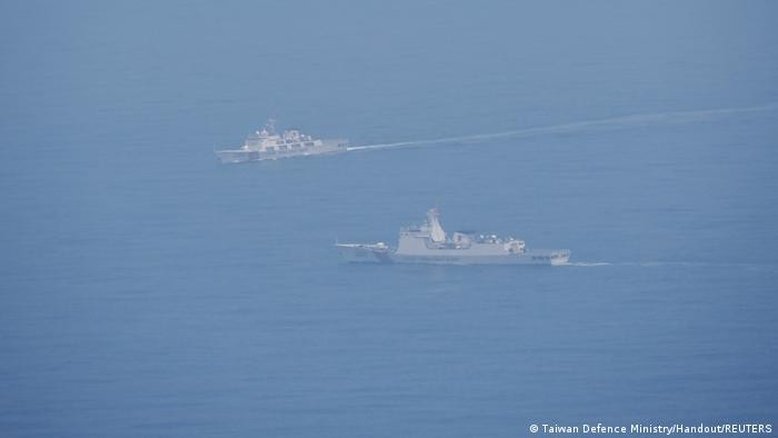 China diz que cercou Taiwan para testar "tomada de poder"