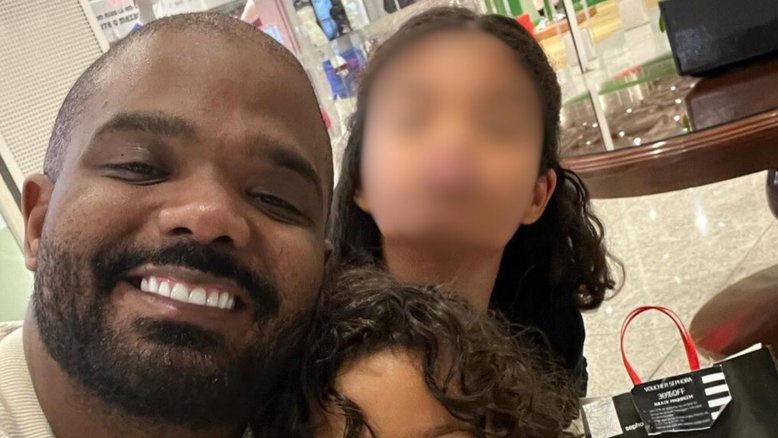 Arlindinho com a filha, Maria Hellena