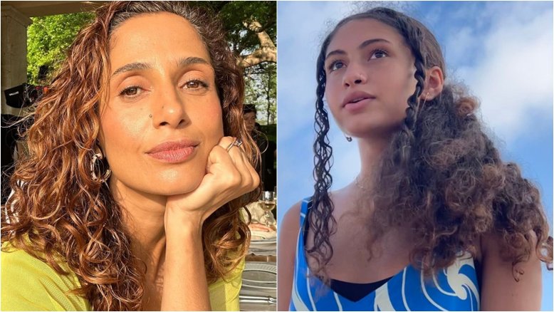 Camila Pitanga publica homenagem pelos 16 anos da filha e semelhança chama atenção: 'Cara da mãe'