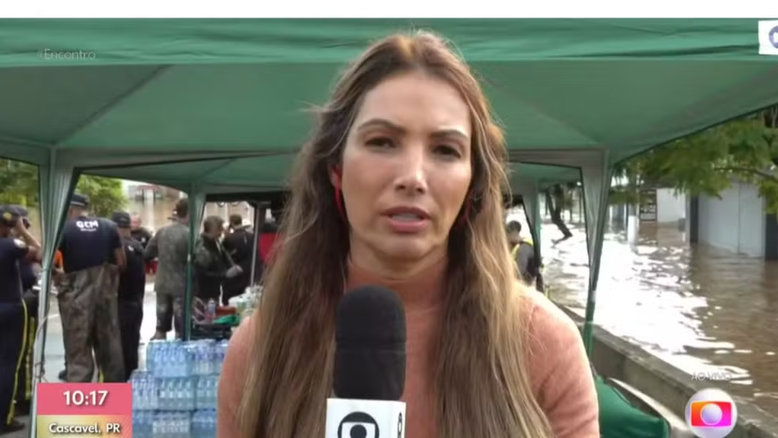 Patrícia Poeta diz que não conseguiu ver a família no RS: 'Impossível chegar lá'