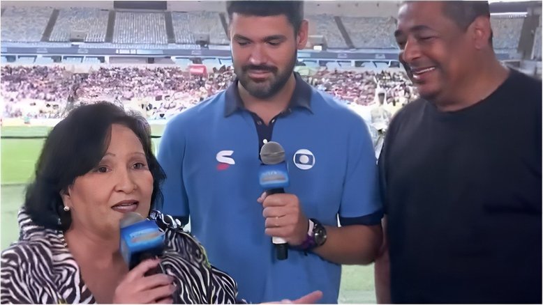 Dona Déa relembra fotos íntimas de Vampeta para revista e arranca risadas do ex-jogador
