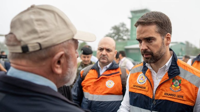 Eduardo Leite: 'O RS vai precisar de muito apoio, uma espécie de Plano Marshall'