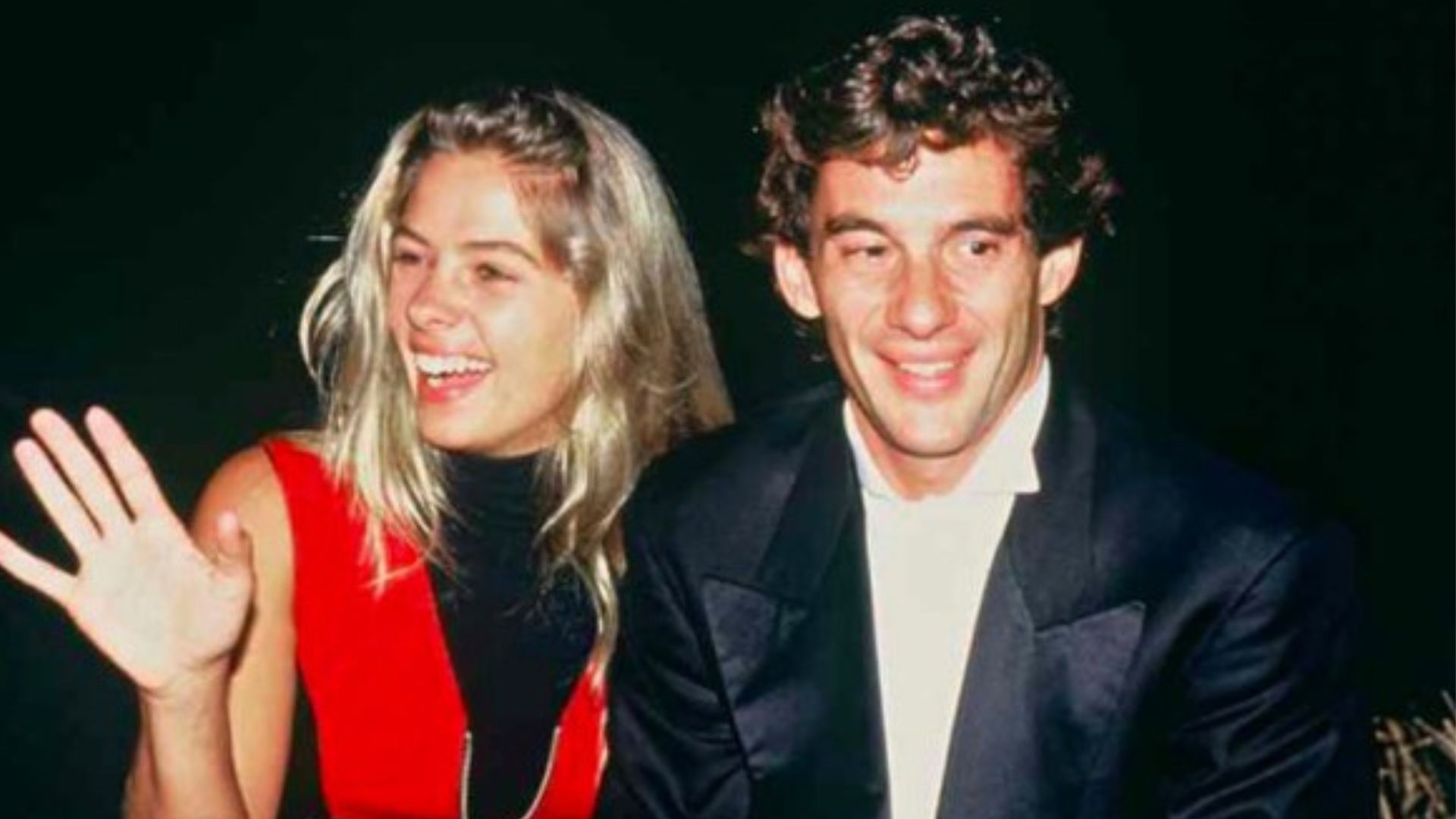 Adriane Galisteu e Ayrton Senna