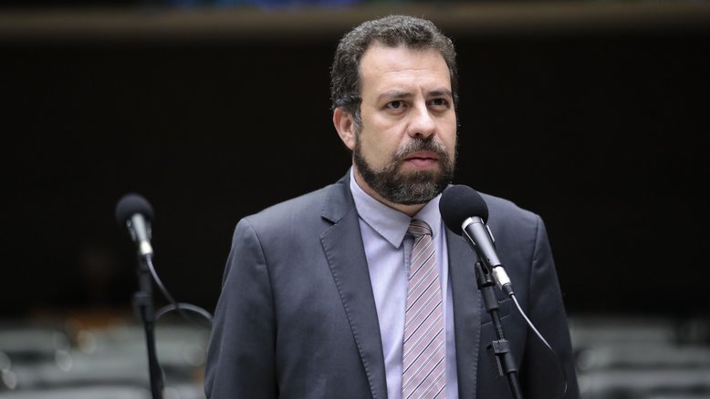 Deputado federal Guilherme Boulos (PSOL-SP), candidato à prefeitura de São Paulo
