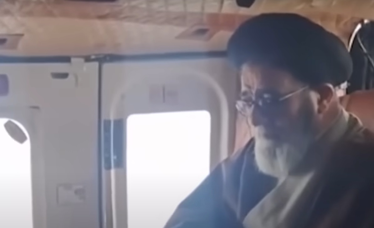 Vídeo exibe presidente do Irã dentro do helicóptero pouco antes de acidente