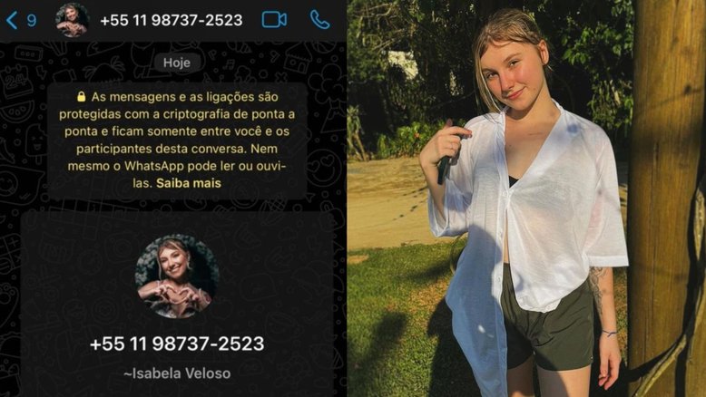 Isabel Veloso denuncia golpe nas redes sociais