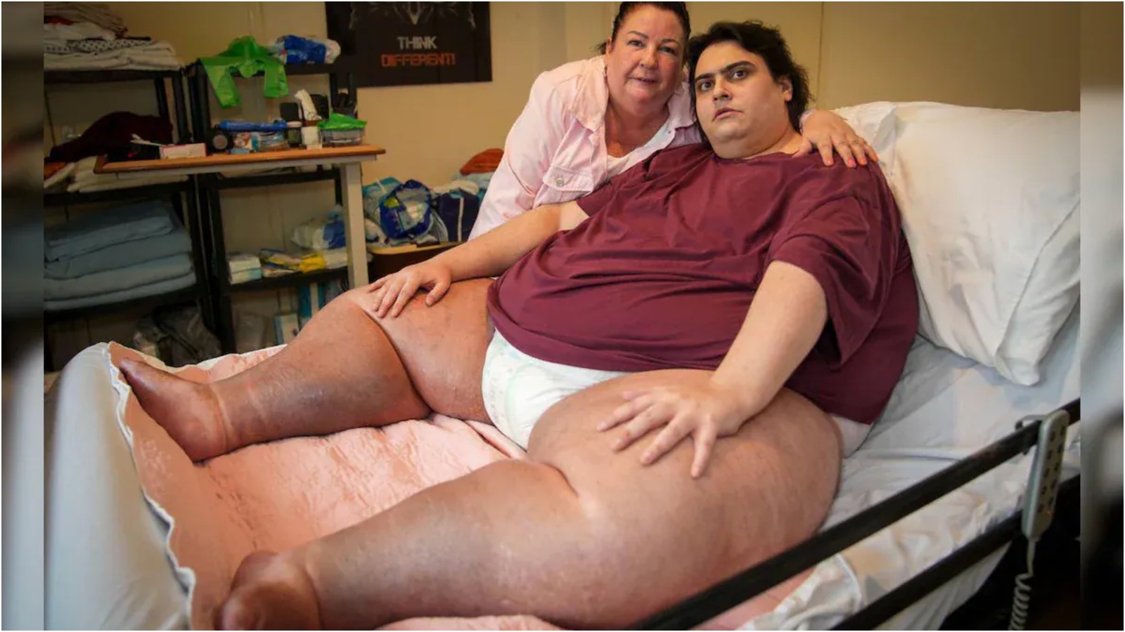 'Homem mais pesado' do Reino Unido morre dias antes de completar 34 anos