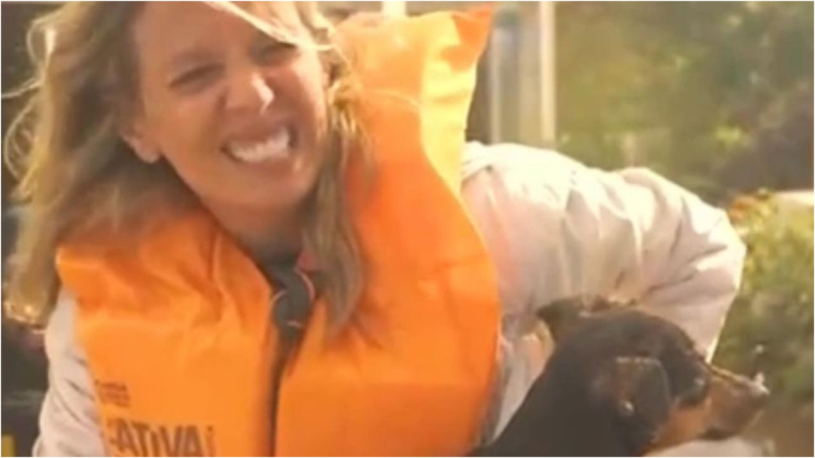 Louisa Mel se rompe dos costillas durante operaciones de rescate de animales en Rio Grande do Sul