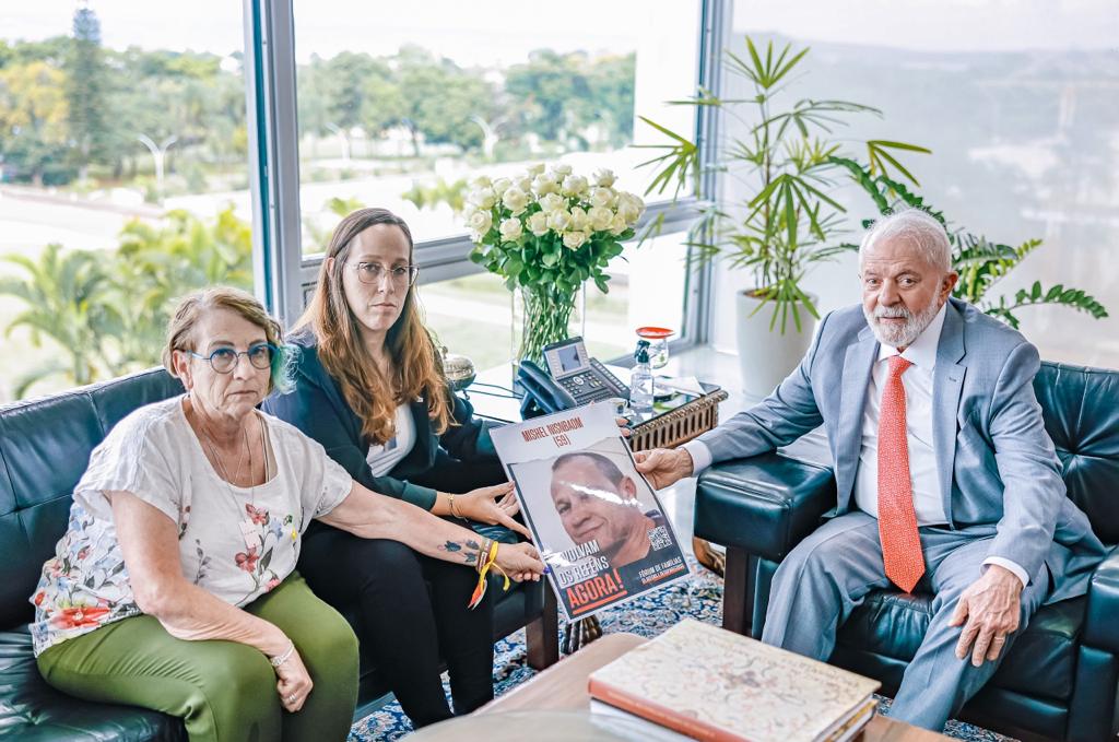 Lula se reuniu com irmã e filha de Michel Nisembaum