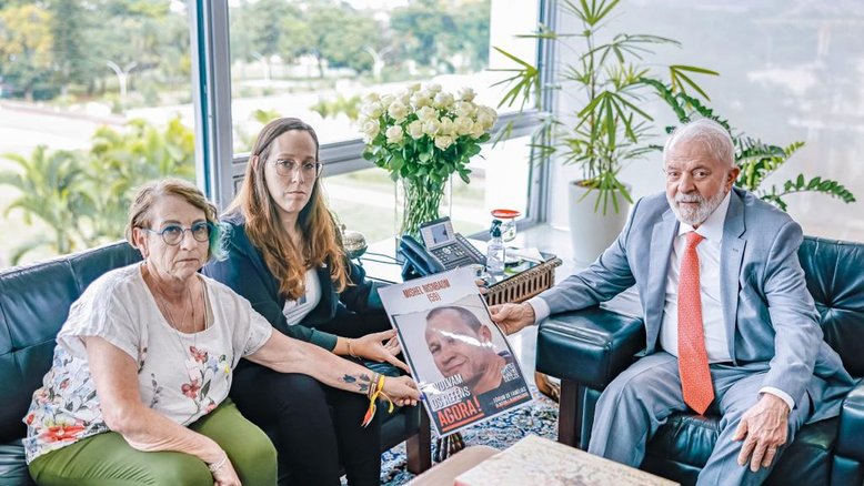 Lula se reuniu com irmã e filha de Michel Nisembaum
