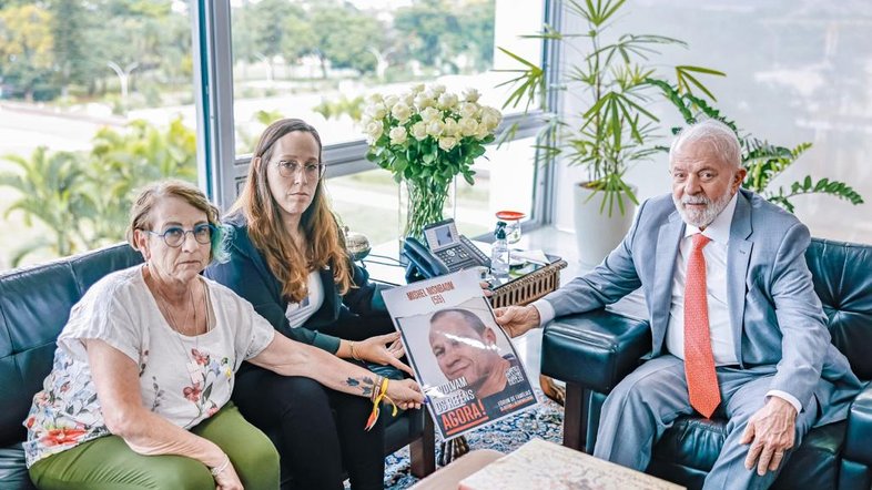 Lula se reuniu com irmã e filha de Michel Nisembaum