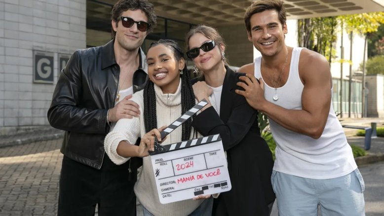 Chay Suede, Gabz, Ágatha Moreira e Nicolas Prattes estão no elenco de "Mania de Você"