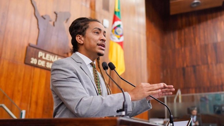 Deputado estadual Matheus Gomes