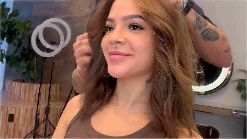 Mel Maia apresenta novo visual em meio à transição capilar
