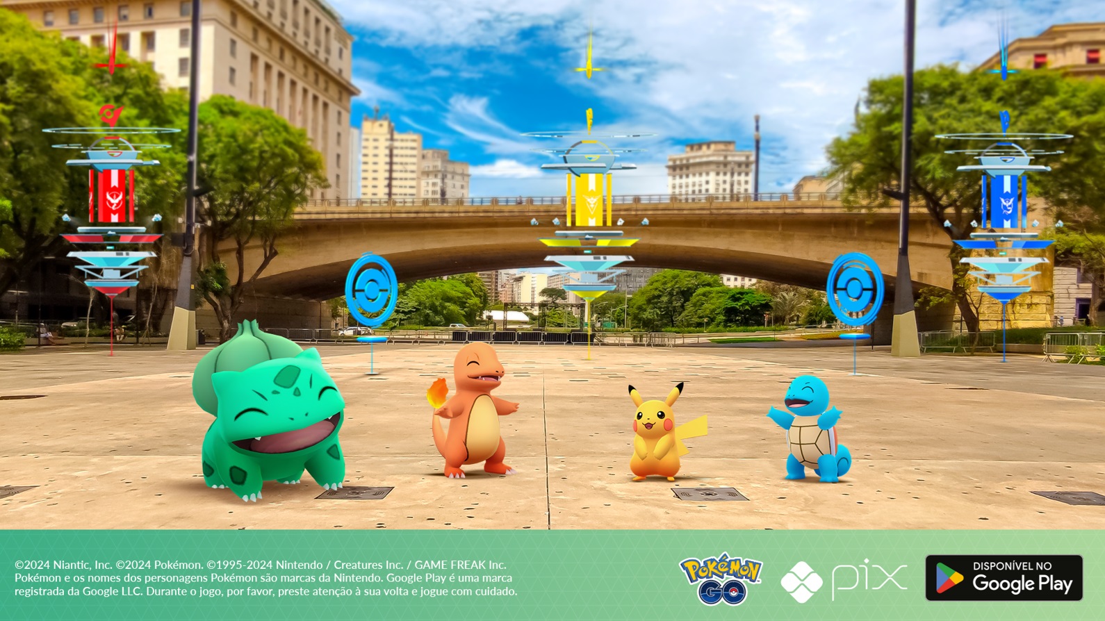 Pokémon GO busca atrair jogadores com 1ª campanha produzida no Brasil e pagamento PIX
