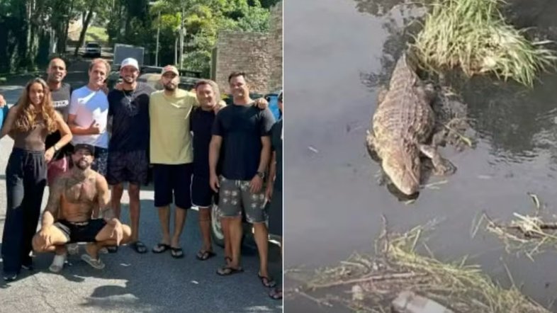 Surfista da equipe de Pedro Scooby afirma ter encontrado jacarés em cidade inundada no Rio Grande do Sul