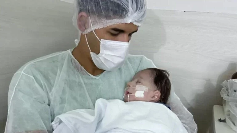Zé Vaqueiro e o filho Arthur