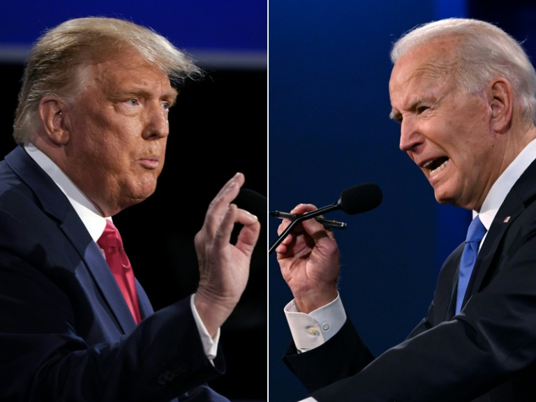 Economia, crimes, idade e aborto marcam debate entre Biden e Trump