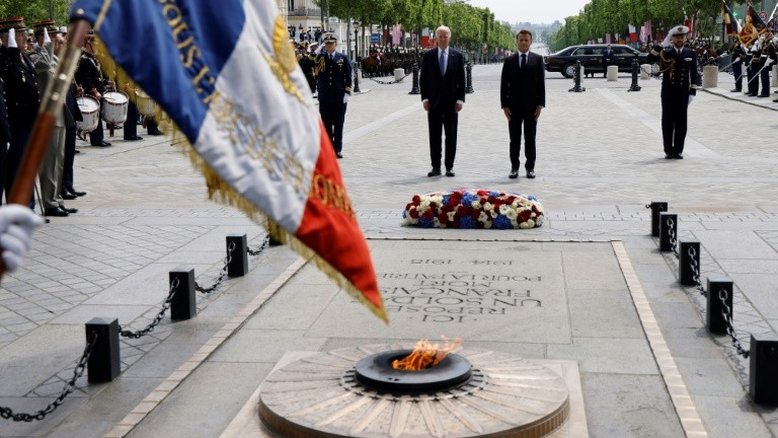 Começa a visita de Estado de Joe Biden à França