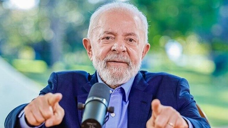 O presidente Luiz Inácio Lula da Silva