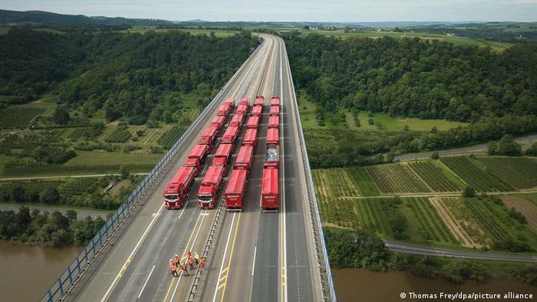 Velhas e dilapidadas, pontes da Alemanha sob ameaça grave