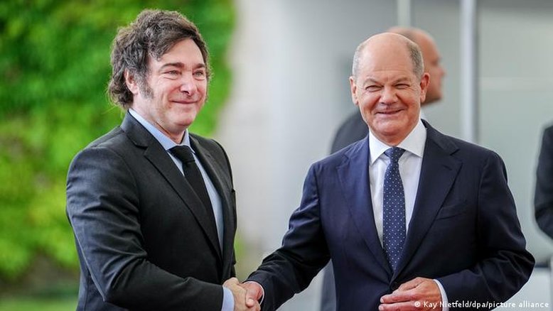 Scholz diz a Milei que reformas não devem ameaçar coesão social