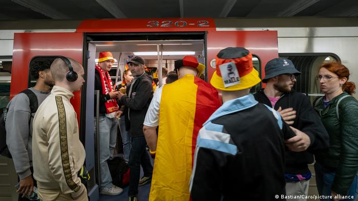 Eurocopa arranha mais o mito dos trens alemães pontuais
