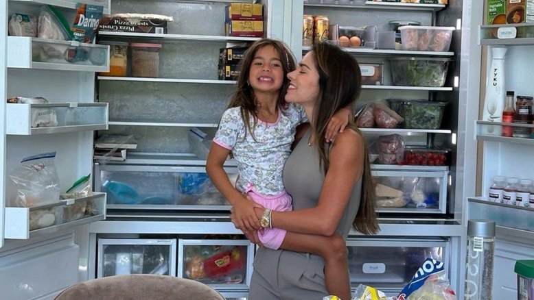 Adriana Sant'Anna e a filha, Linda