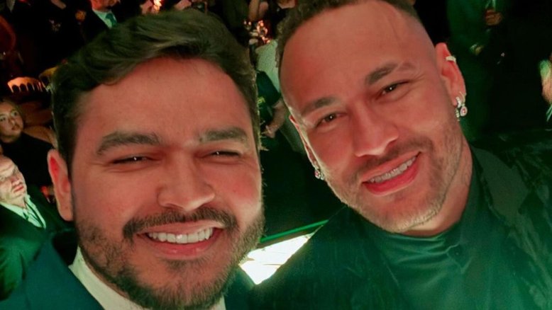 Dr. Bernardo Guimarães e Neymar Jr.