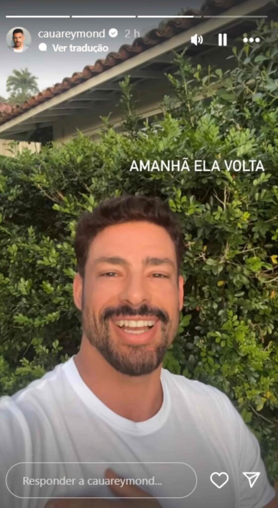 Cauã Reymond comemora recuperação de cachorra envenenada: ‘Voltar para casa amanhã’ 2 Cauã Reymond comemora recuperação de cachorra envenenada: ‘Voltar para casa amanhã’