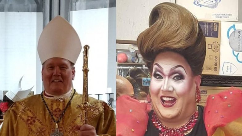 David Lett é padre de dia e drag queen à noite