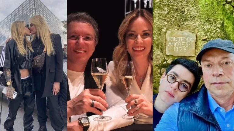 Famosos celebram o Dia dos Namorados