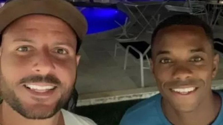 Fabio Galan e Robinho
