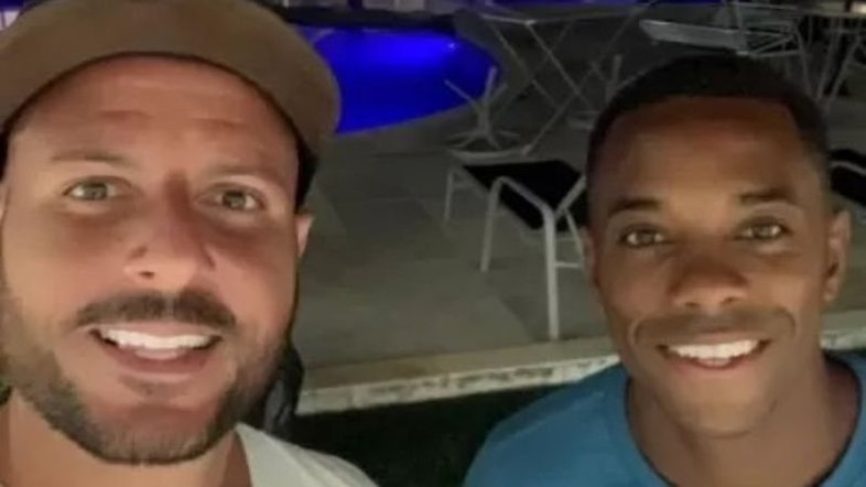 Fabio Galan e Robinho