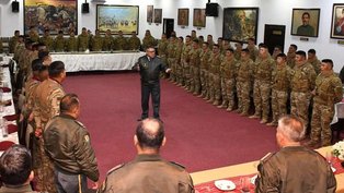 General Juan José Zúñiga fala em La Paz