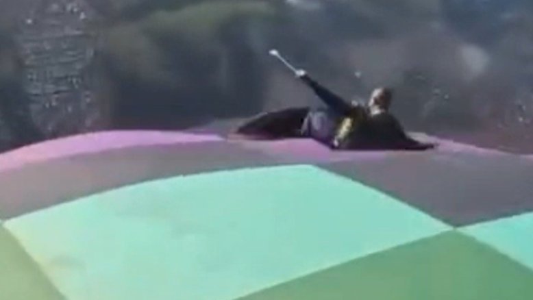 Reprodução/Redes Sociais/Outliner Skydive