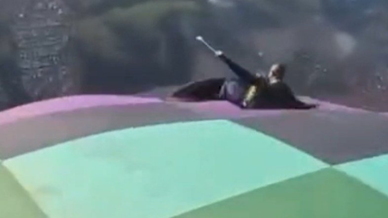 Reprodução/Redes Sociais/Outliner Skydive