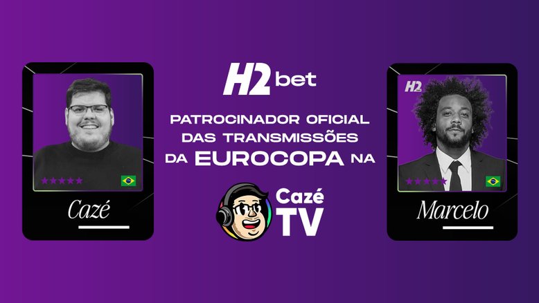 Marcelo se torna garoto propaganda de empresa de apostas; marca patrocinará transmissões da Euro na CazéTV