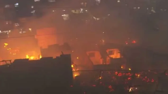 Incêndio em comunidade da zona sul deixa 60 pessoas desabrigadas