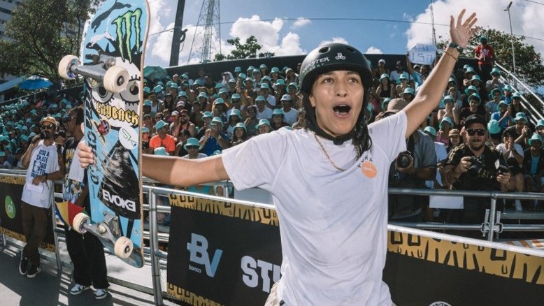 Com Isadora Pacheco e Felipe Gustavo skate brasileiro garante 12 vagas em Paris