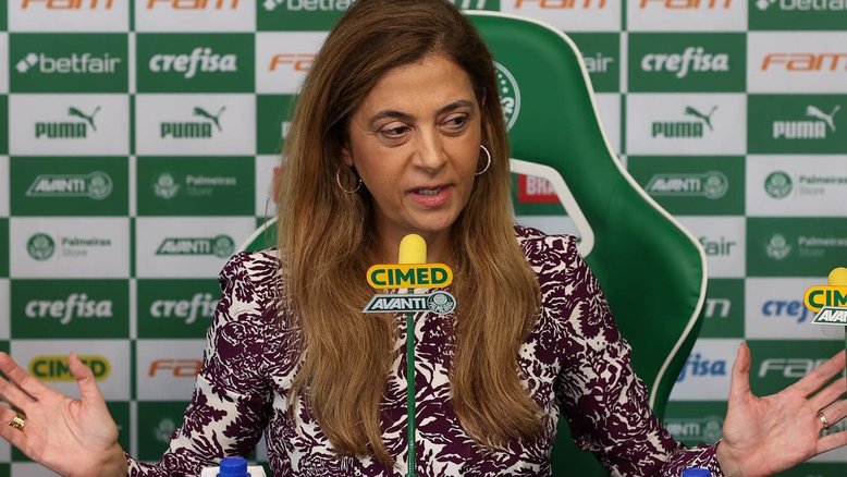 Leila Pereira boicota sorteio da Libertadores em protesto contra Conmebol por racismo