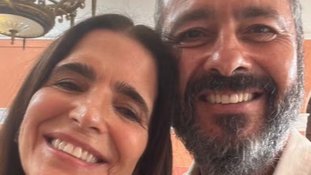 'Renascer': Malu Mader e Marcos Palmeira gravam primeira cena juntos